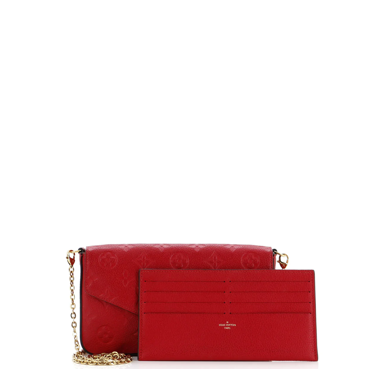 Felicie Pochette Monogram Empreinte Leather - Deep Luxury