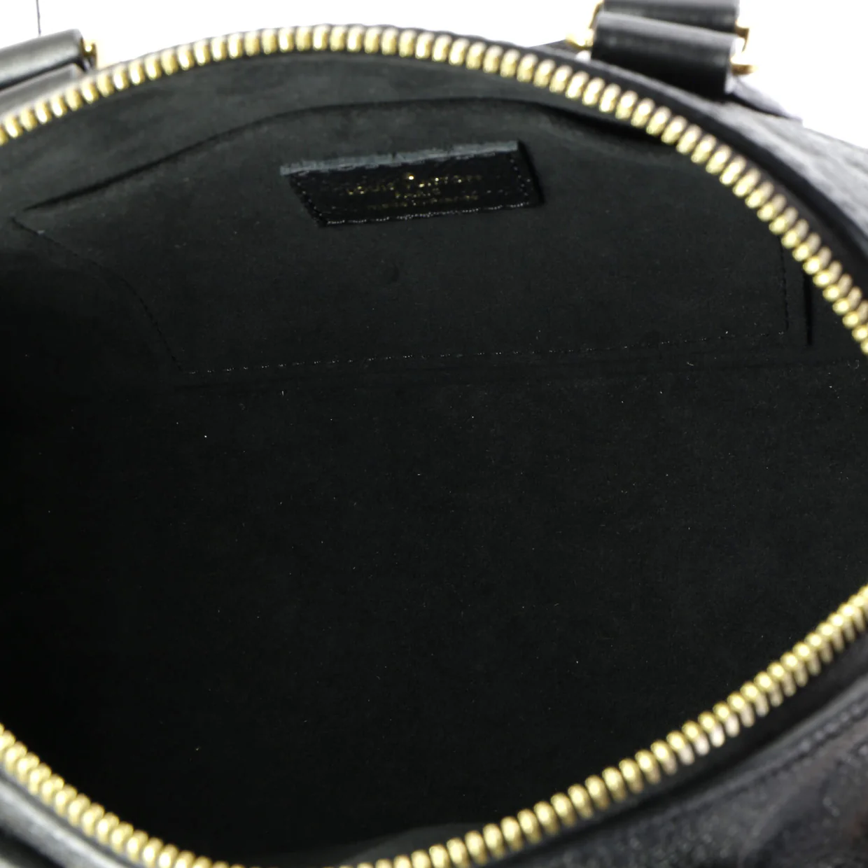 Speedy Bandouliere Bag Monogram Empreinte Giant 20 - Deep Luxury