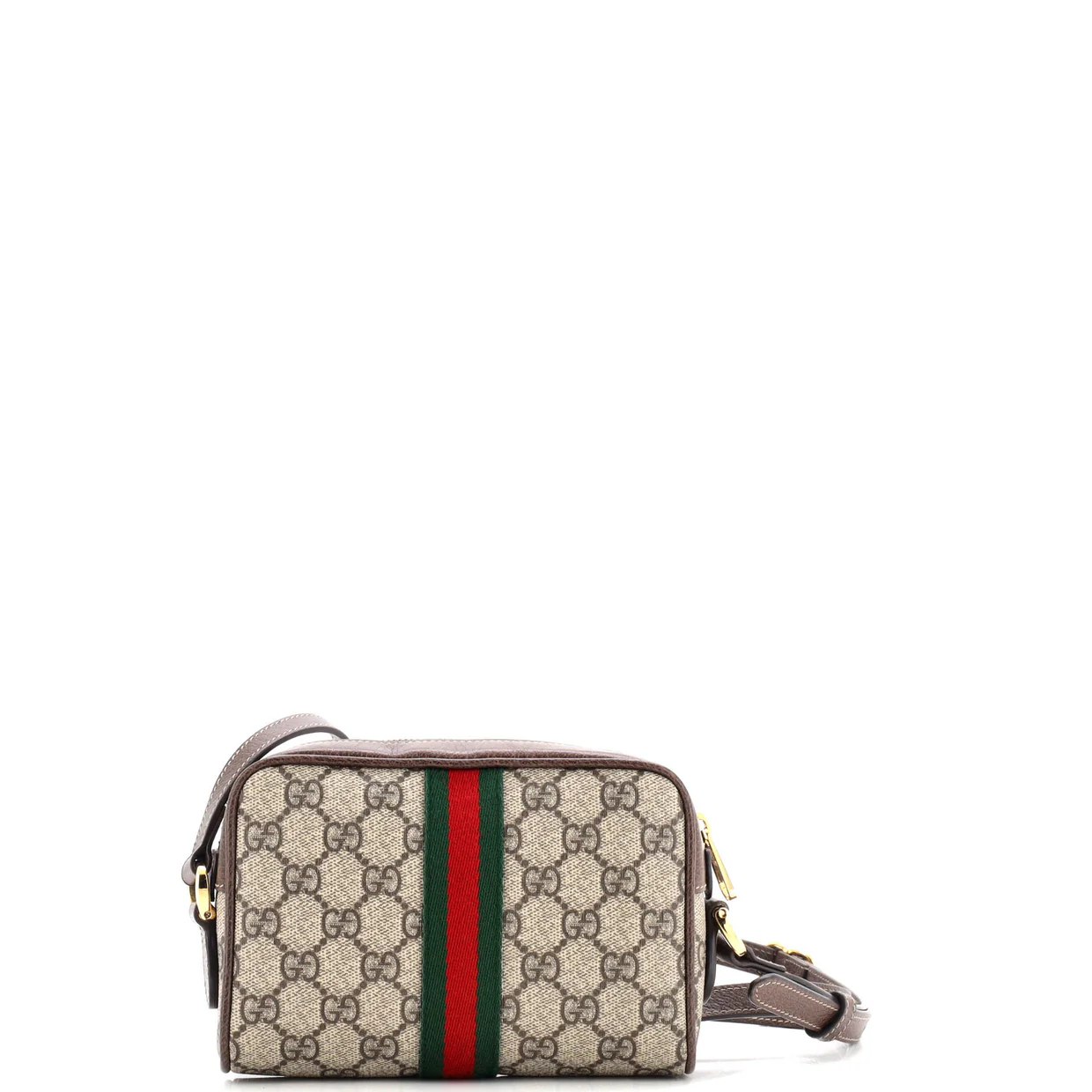 Ophidia Shoulder Bag GG Coated Canvas Mini - Deep Luxury