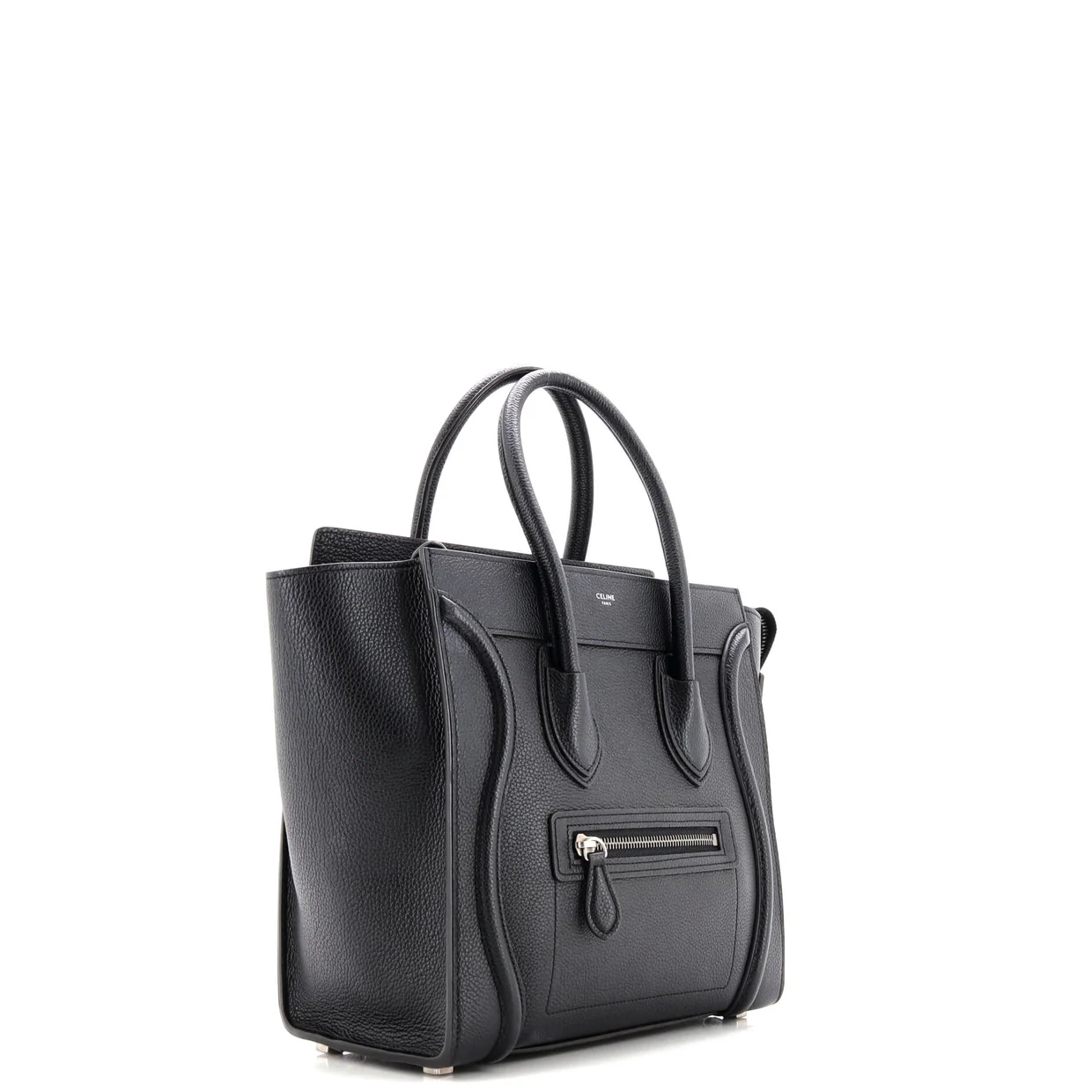 Luggage Bag Grainy Leather Micro - Deep Luxury