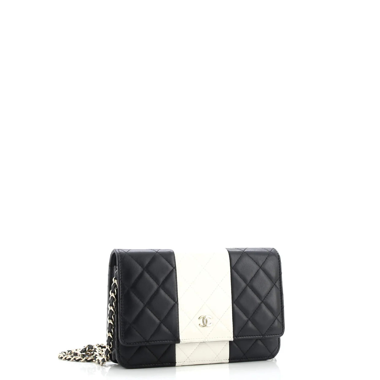 Wallet on Chain Quilted Lambskin - Deep Luxury