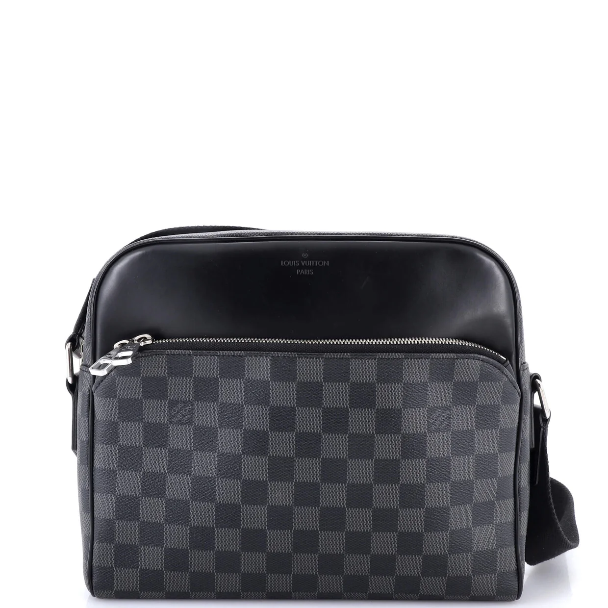 Dayton Reporter Bag Damier Graphite PM - Deep Luxury