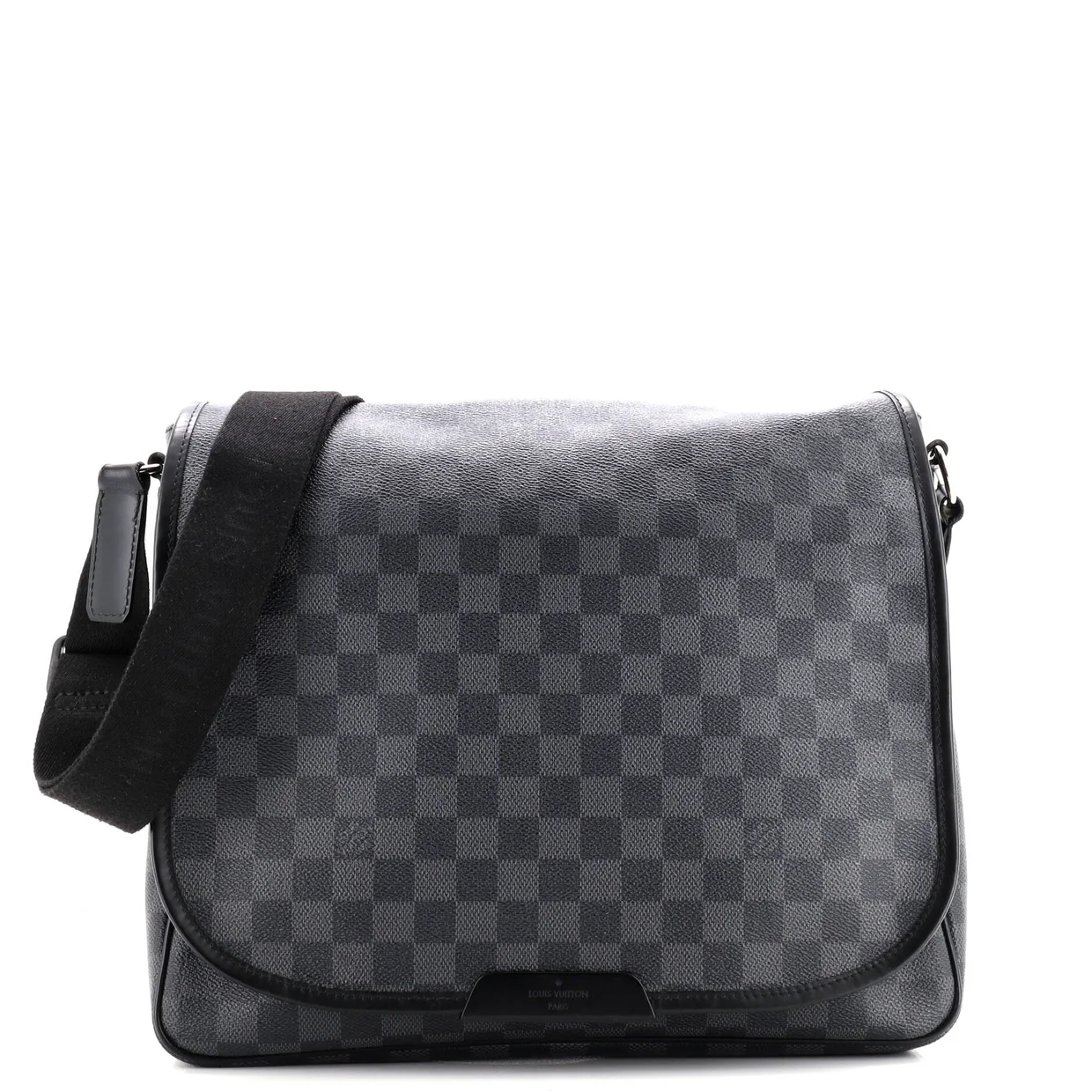 Daniel Messenger Bag Damier Graphite MM - Deep Luxury