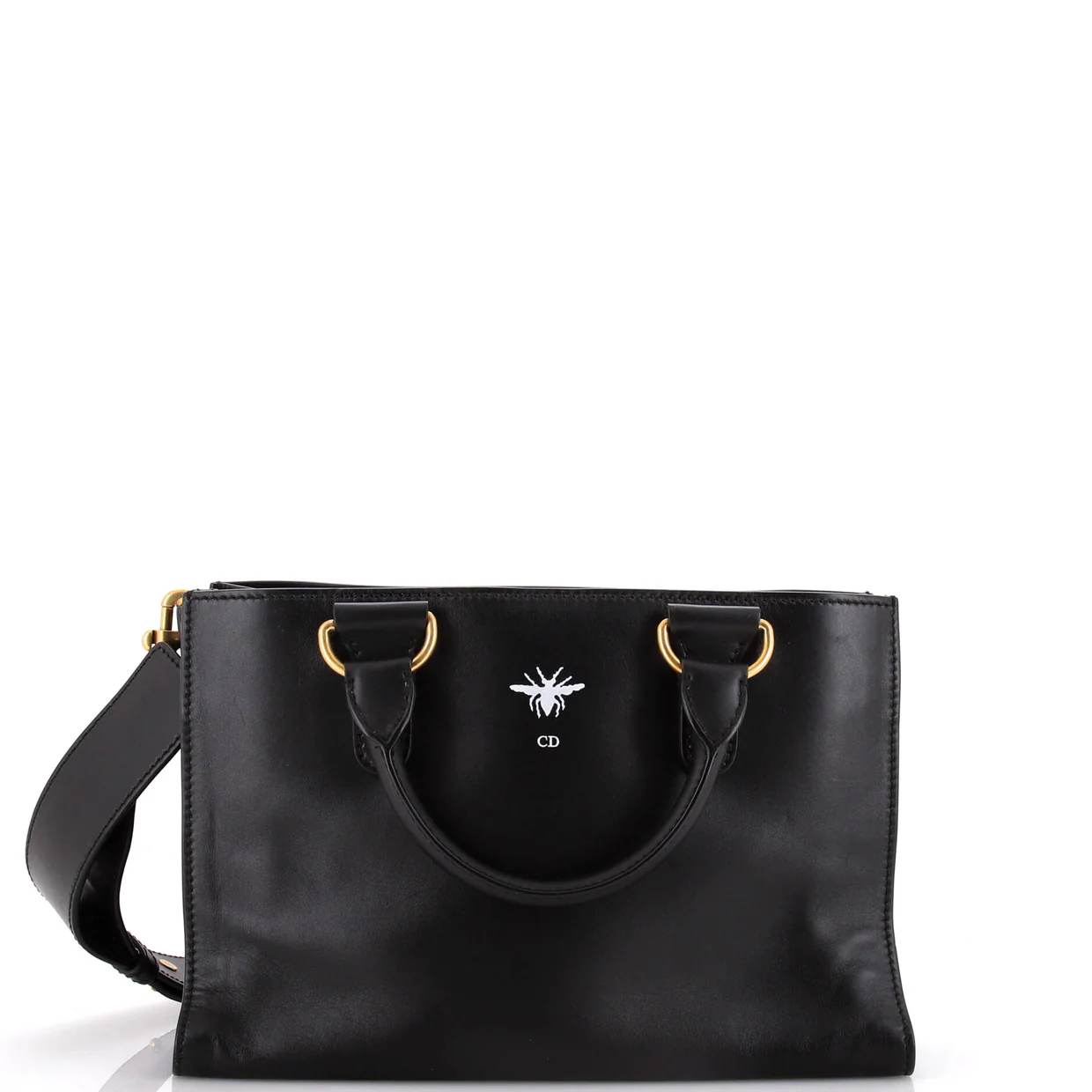 D-Bee Top Handle Bag Leather - Deep Luxury