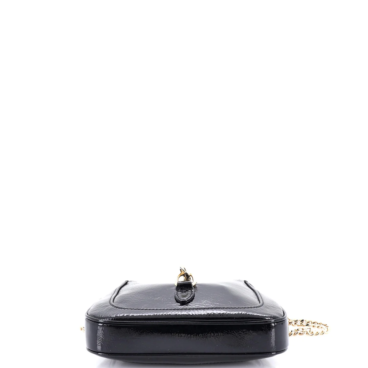 Jackie Notte Chain Hobo Patent Mini - Deep Luxury