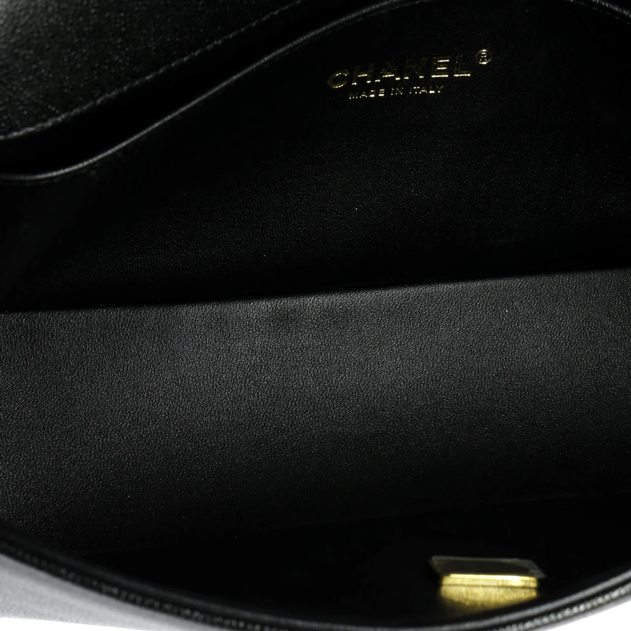 Boy Flap Bag Quilted Caviar with Whipstitch Chain Detail Old Medium - Deep Luxury