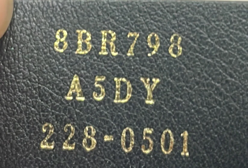 Fendigraphy Bag Leather Small - Deep Luxury
