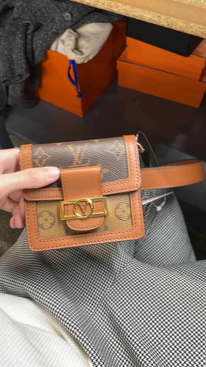 Dauphine Bumbag Reverse Monogram Canvas BB - Deep Luxury