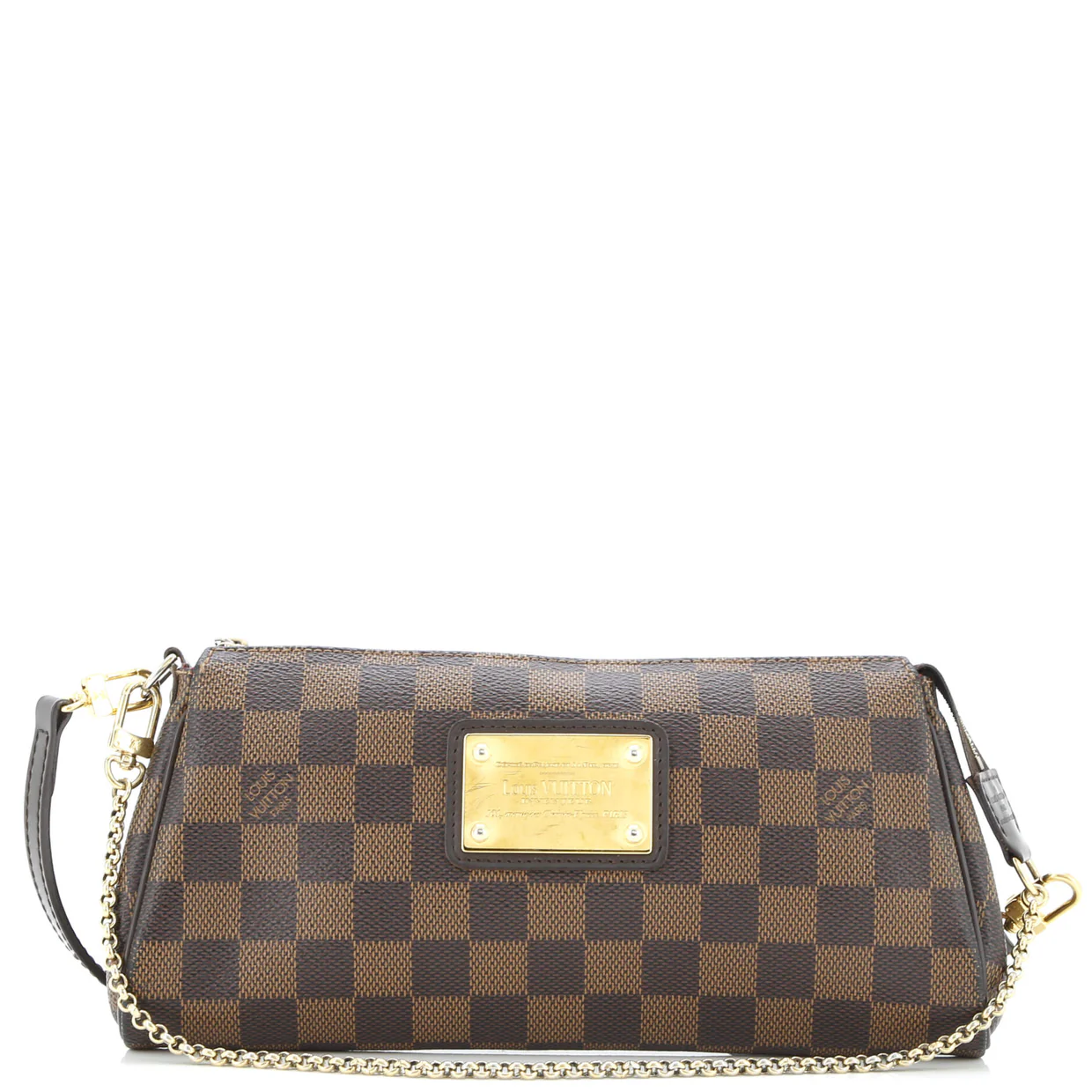 Eva Handbag Damier - Deep Luxury
