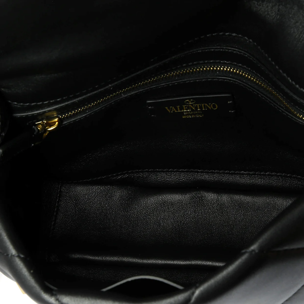 Roman Stud Flap Bag Quilted Leather Medium - Deep Luxury