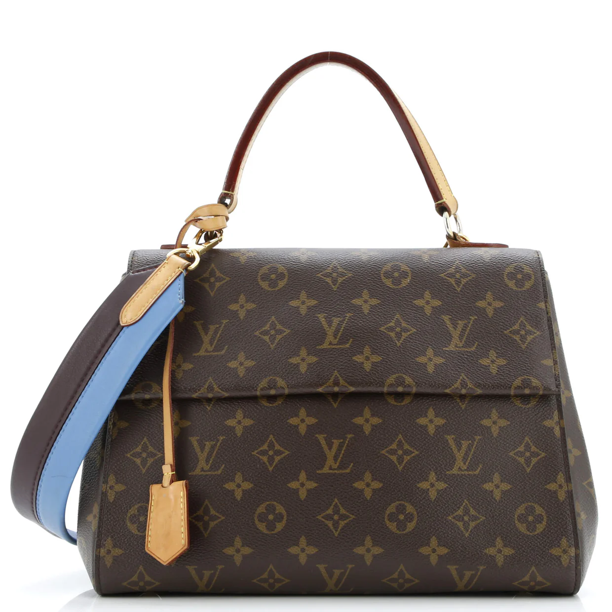 Cluny Top Handle Bag Monogram Canvas MM - Deep Luxury