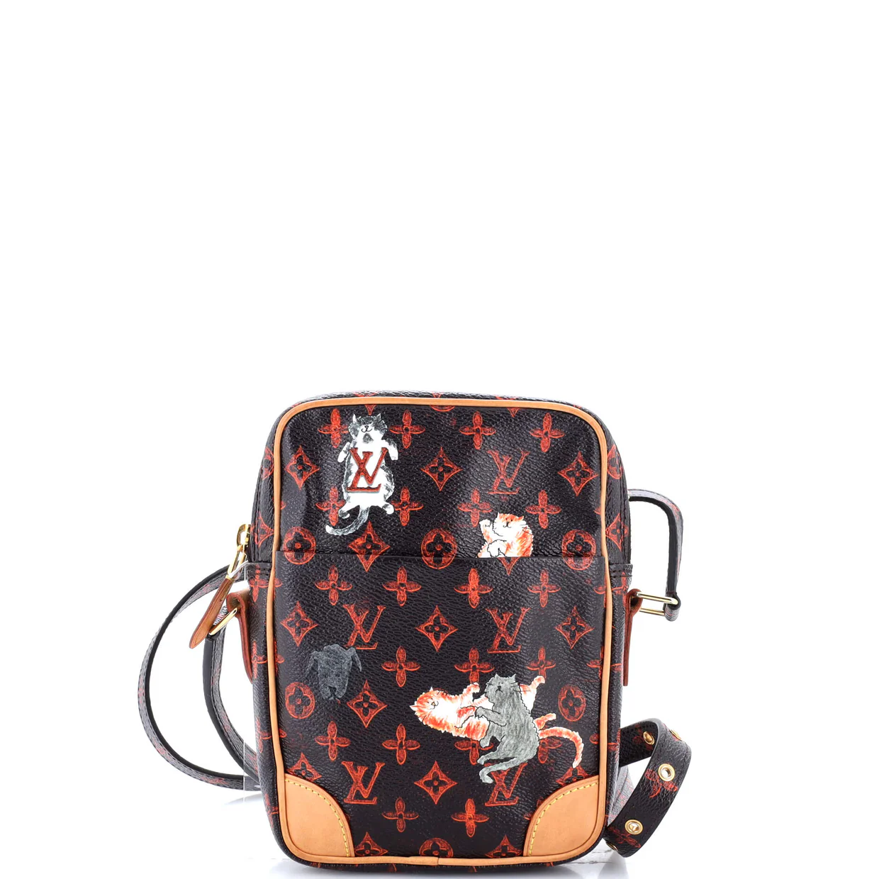 Paname Bag Limited Edition Grace Coddington Catogram Canvas MM - Deep Luxury