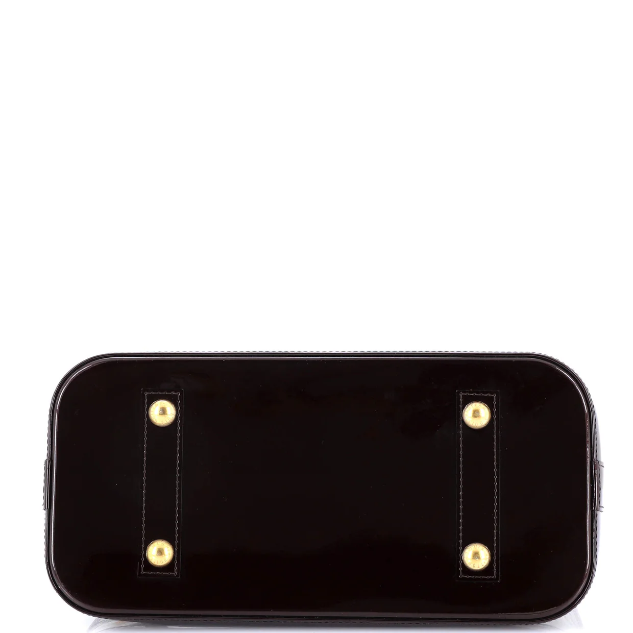 Alma Handbag Monogram Vernis PM - Deep Luxury