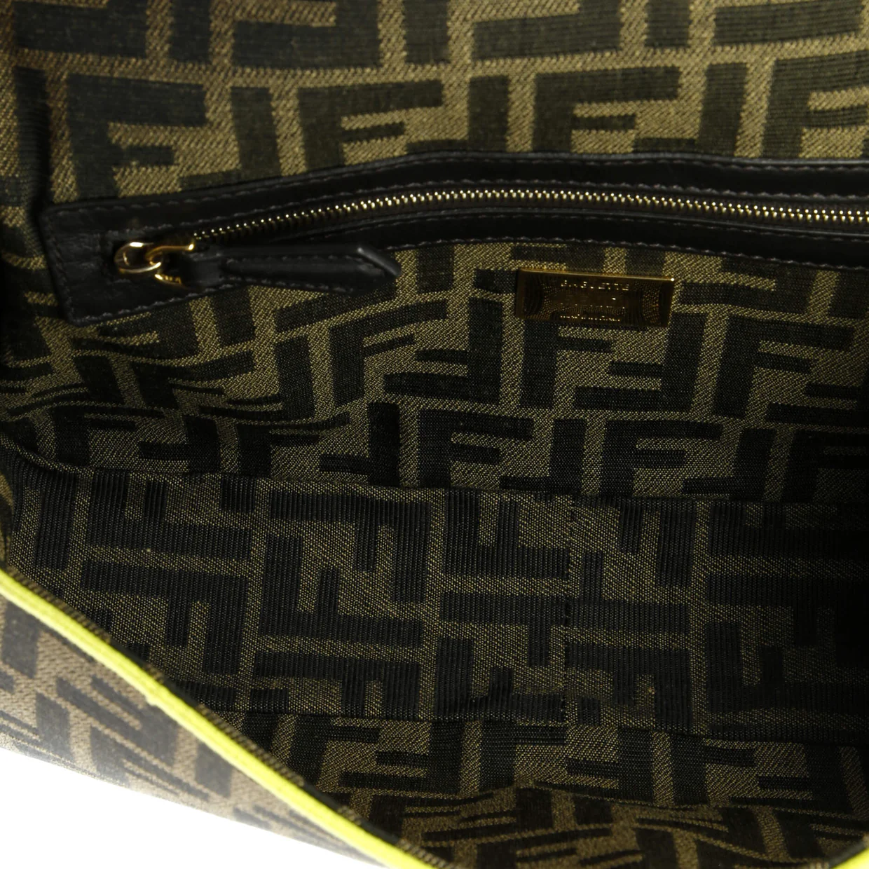 Baguette NM Bag Zucca Canvas Medium - Deep Luxury