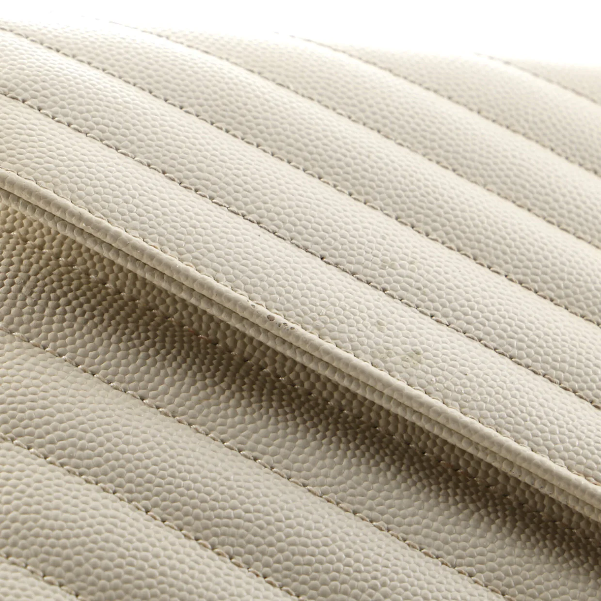 Classic Monogram Wallet on Chain Matelasse Chevron Leather Medium - Deep Luxury