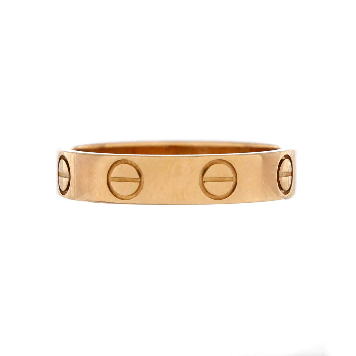 Love Wedding Band Ring 18K Yellow Gold - Deep Luxury