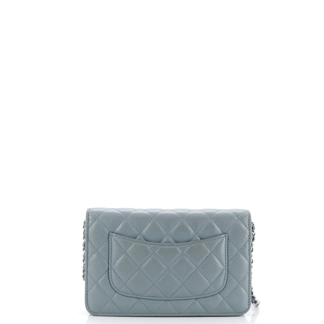Wallet on Chain Quilted Caviar - Deep Luxury