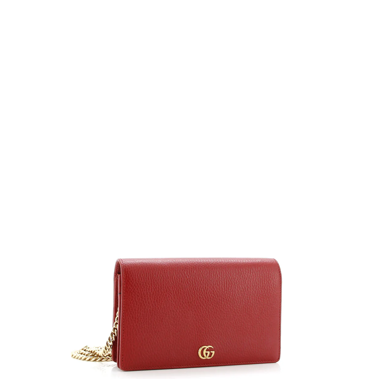Petite GG Marmont Chain Wallet Leather Mini - Deep Luxury