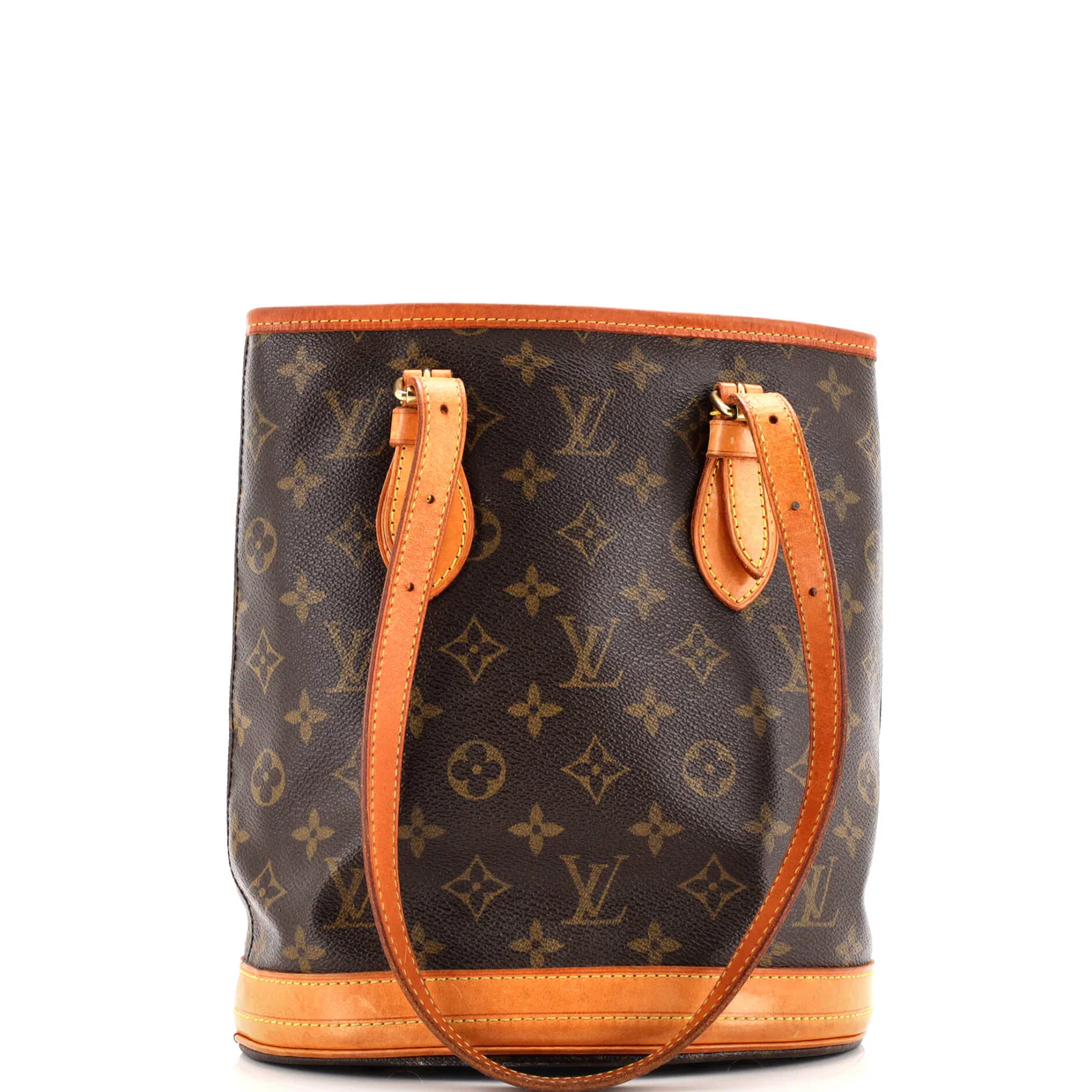 Petit Bucket Bag Monogram Canvas - Deep Luxury