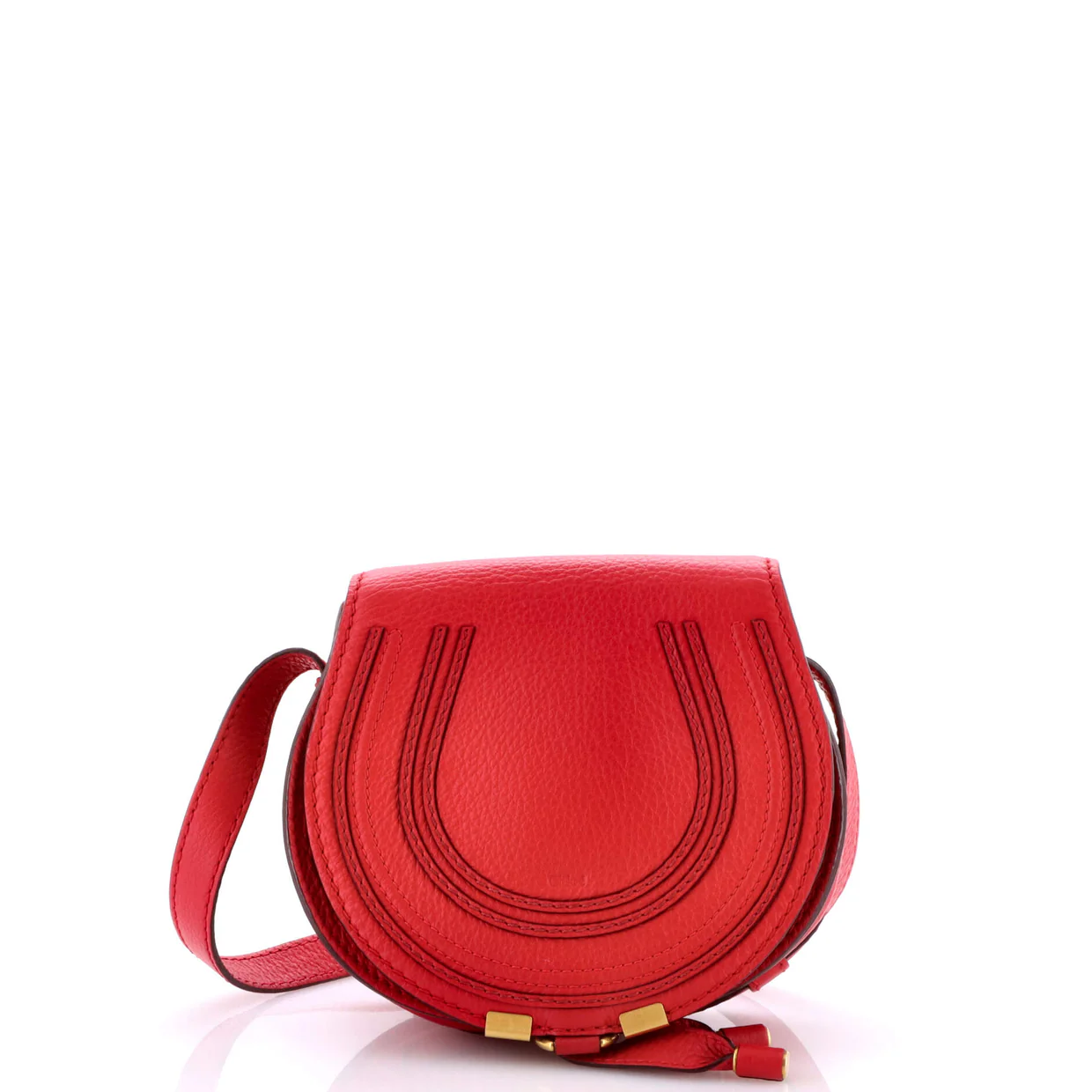 Marcie Crossbody Bag Leather Mini - Deep Luxury