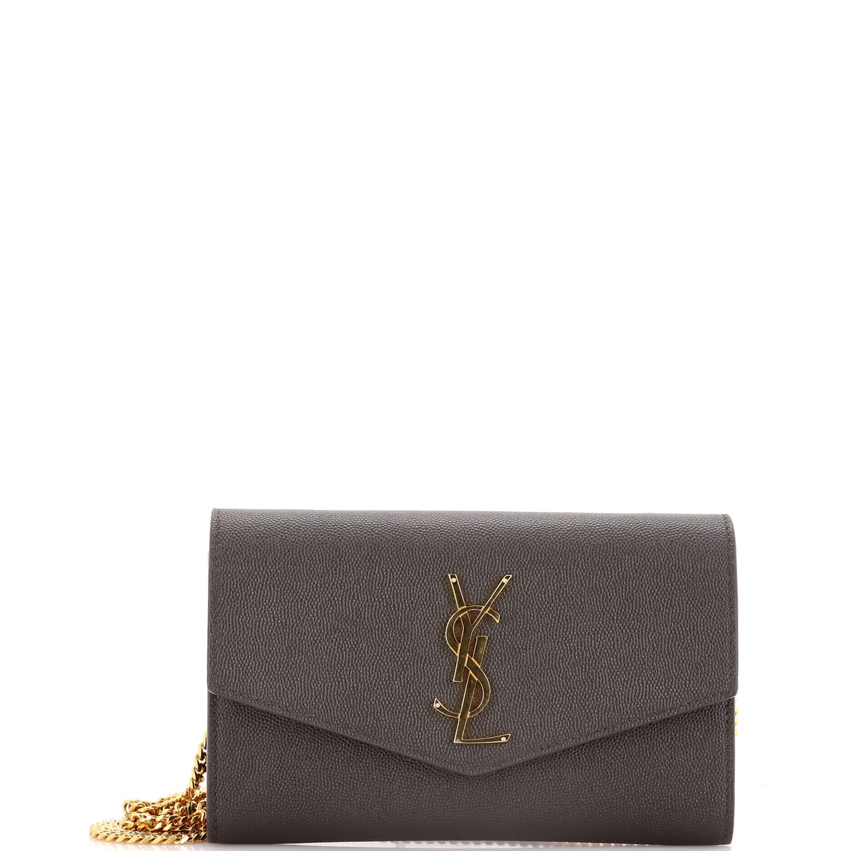 Uptown Chain Wallet Leather - Deep Luxury