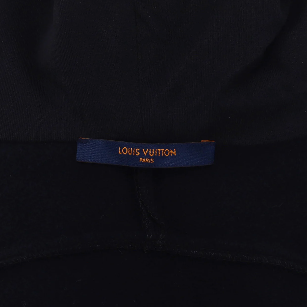 Men's Circle Cut Hoodie Monogram Cotton - Deep Luxury