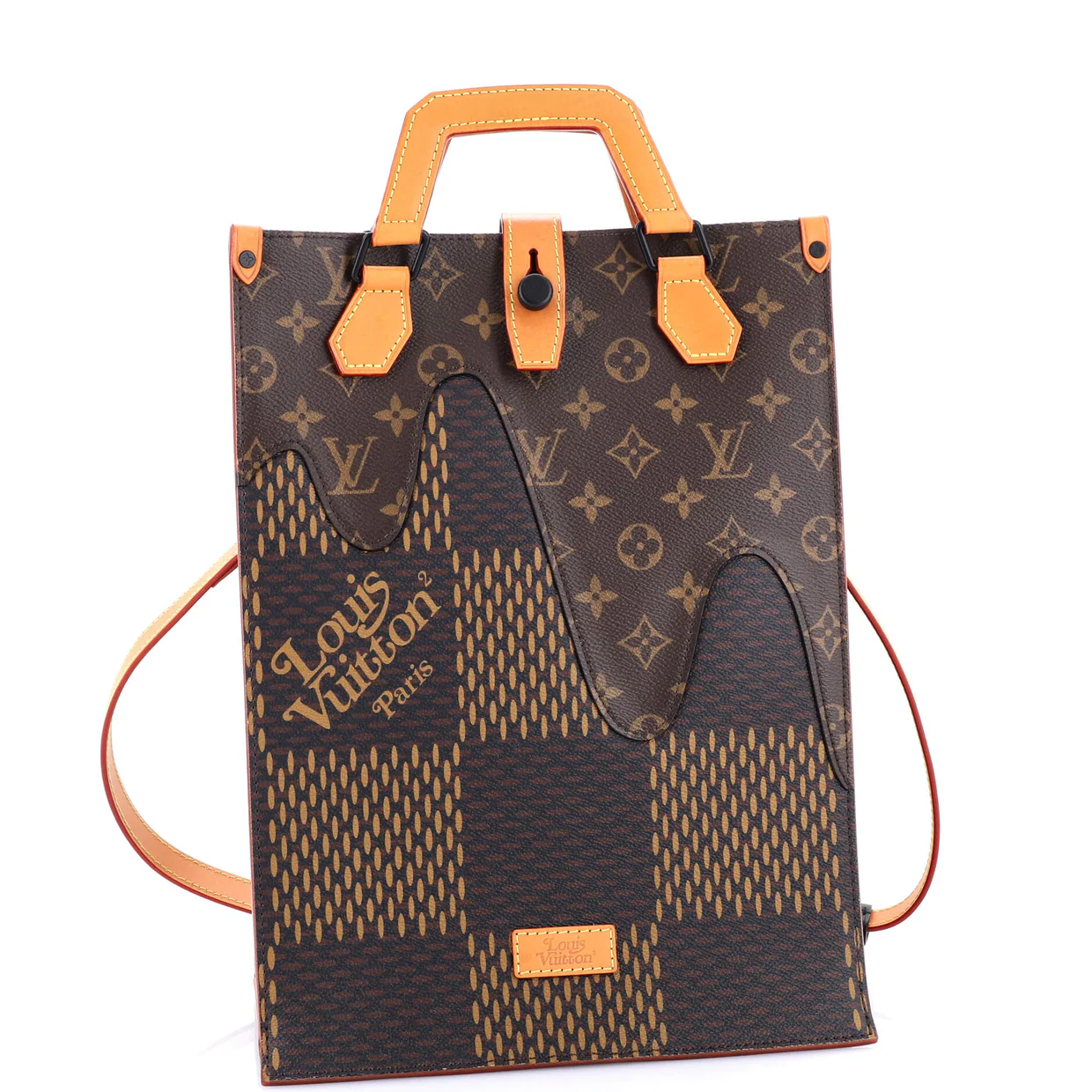 Nigo Tote Limited Edition Giant Damier and Monogram Canvas Mini - Deep Luxury