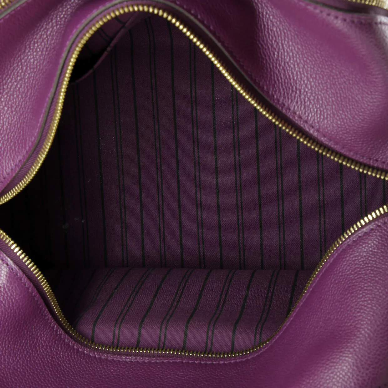 Marais Handbag Monogram Empreinte Leather MM - Deep Luxury