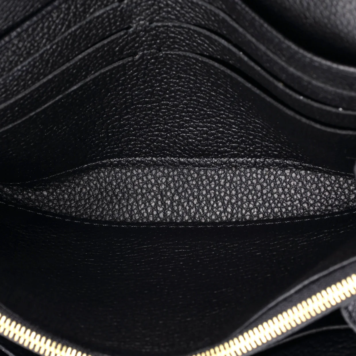 Sarah Wallet NM Monogram Empreinte Leather - Deep Luxury