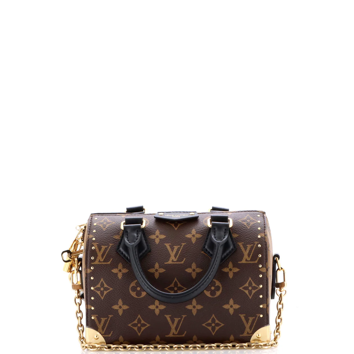 Speedy Trunk Bag Reverse Monogram Canvas 20 - Deep Luxury
