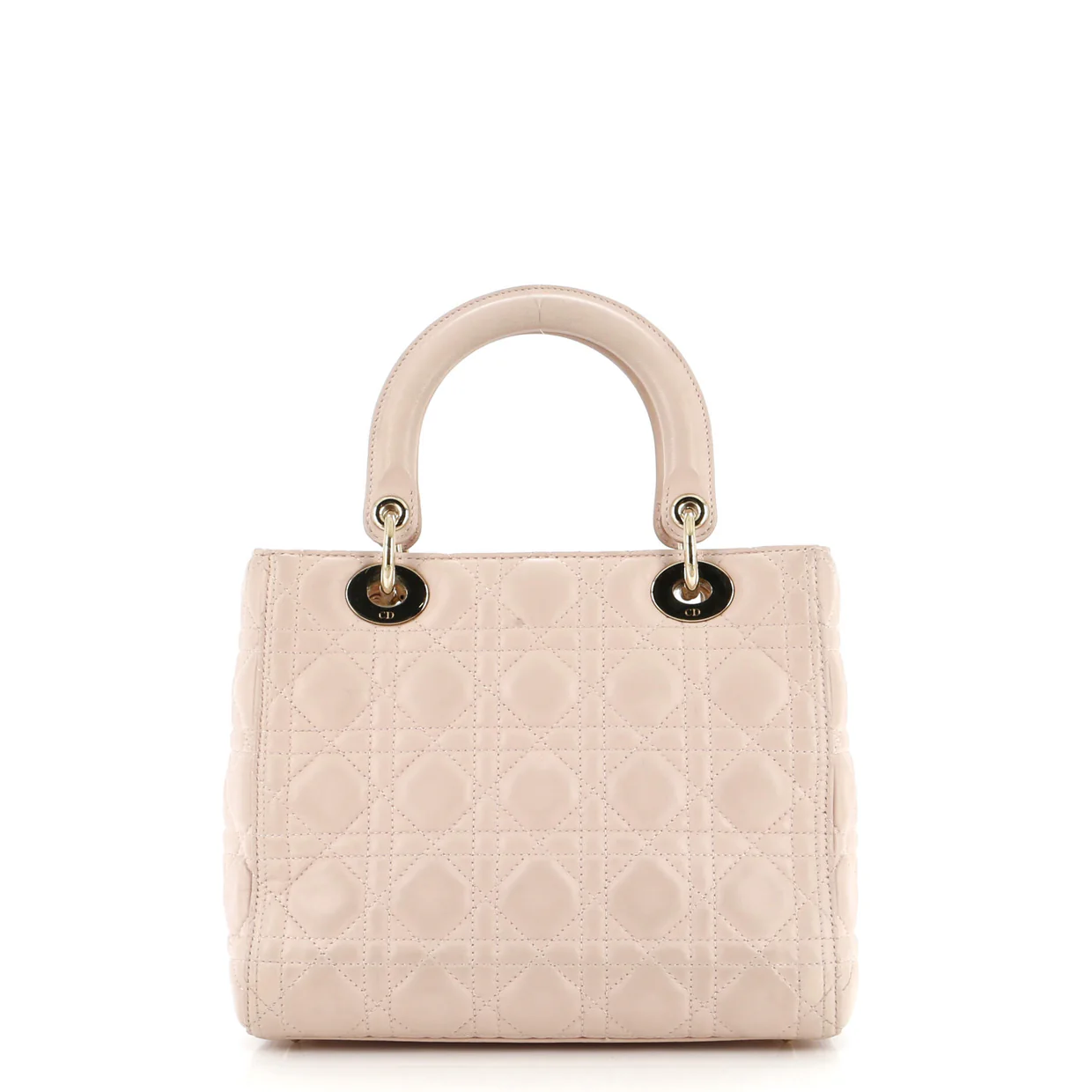 Lady Dior Bag Cannage Quilt Lambskin Medium - Deep Luxury