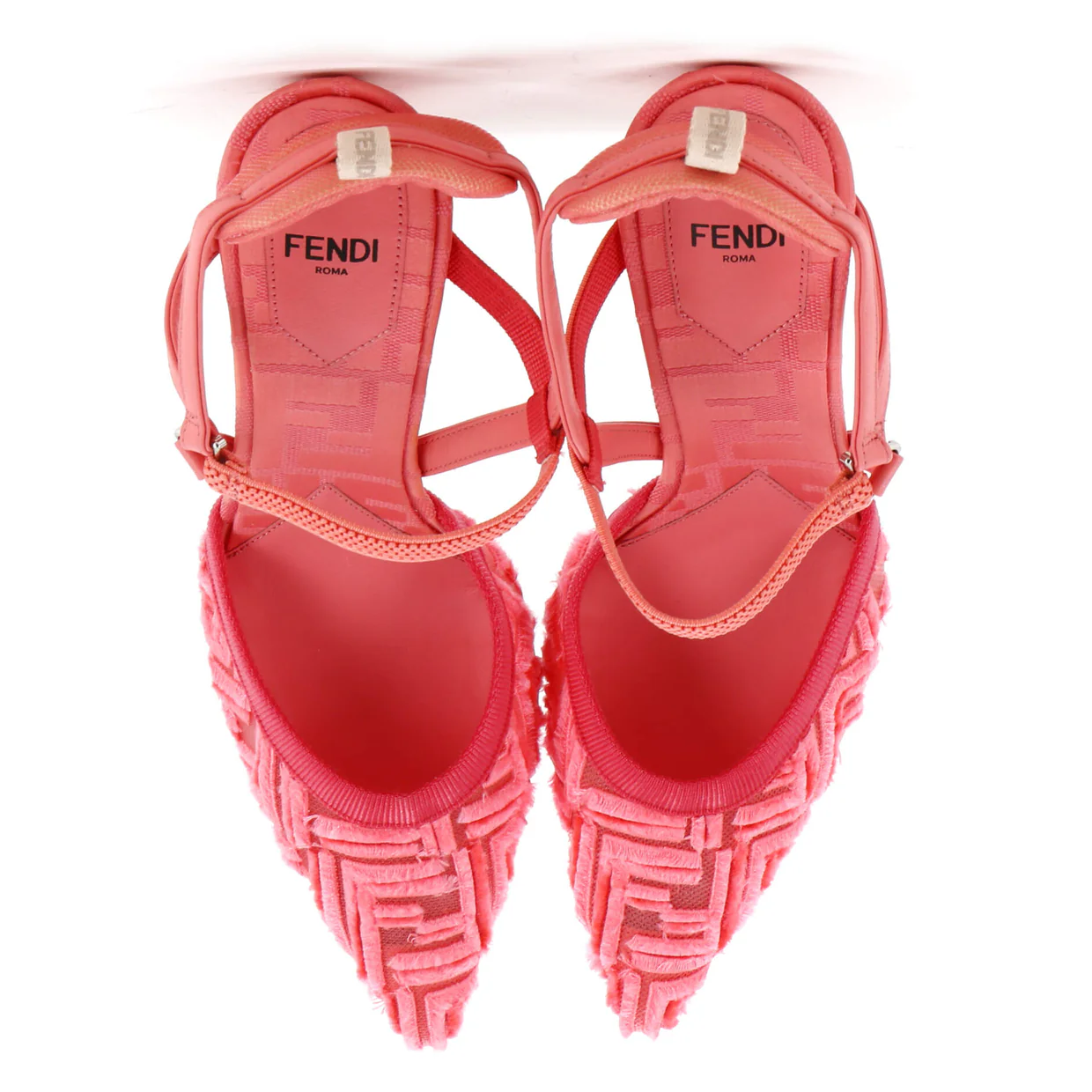 Women's Colibri Lite Slingback Pumps Frayed Mesh and Leather - Deep Luxury