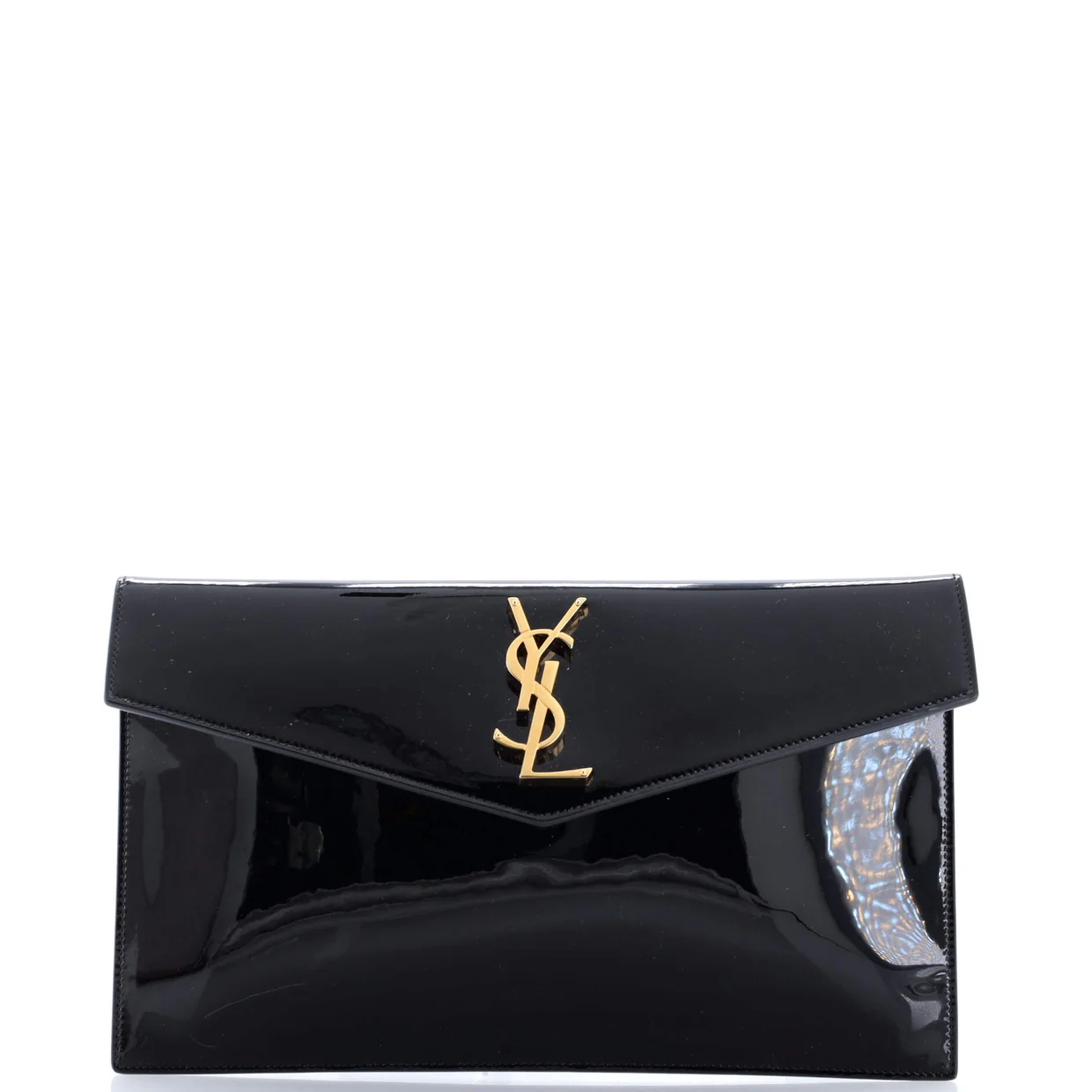 Uptown Pouch Patent - Deep Luxury