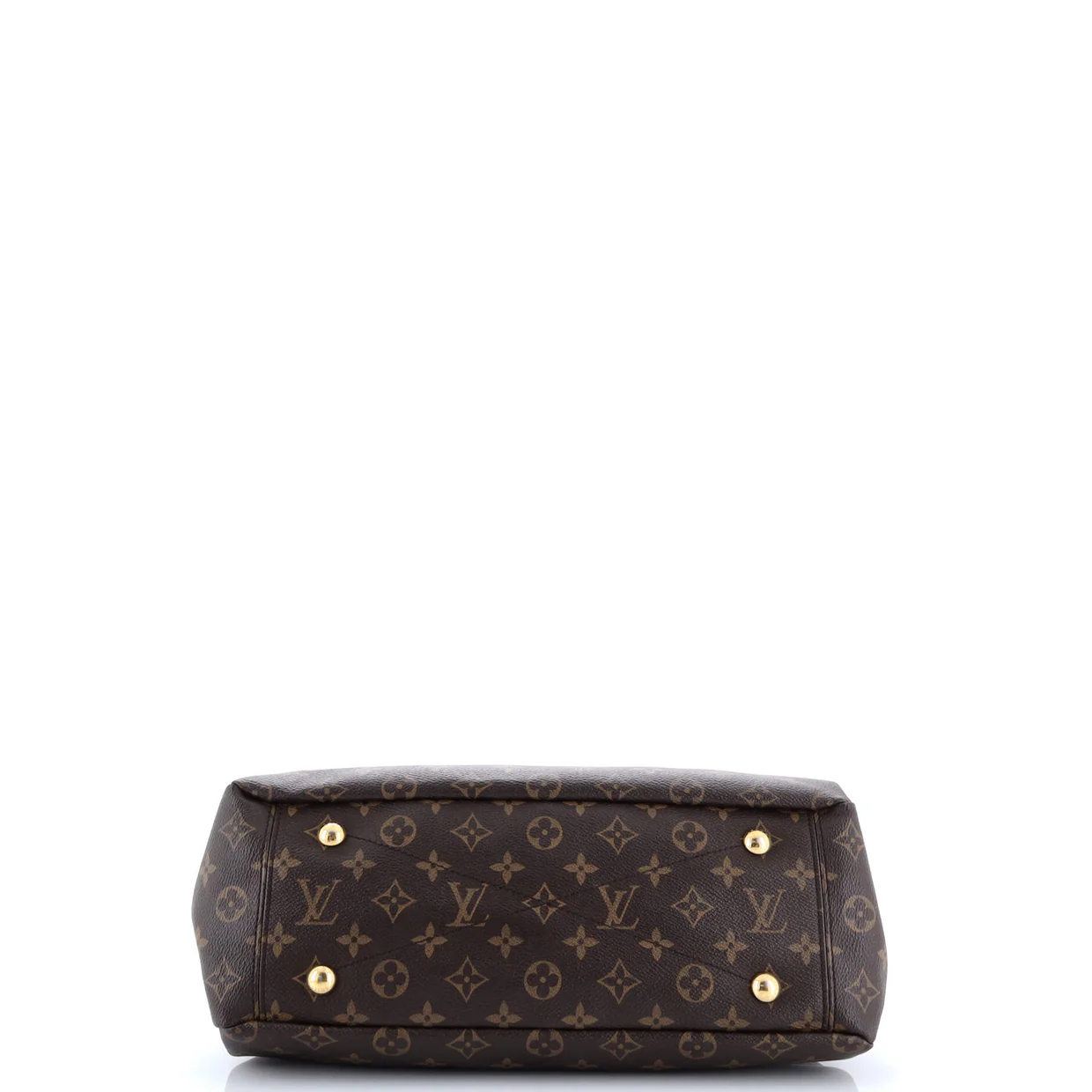 Pallas Tote Monogram Canvas with Leather - Deep Luxury