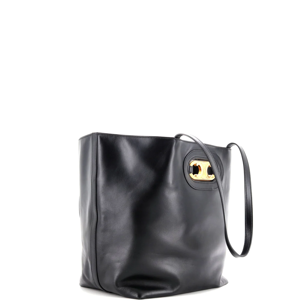 Cabas Maillon Triomphe Bag Leather - Deep Luxury