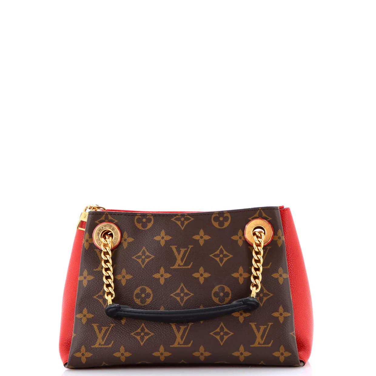 Surene Handbag Monogram Canvas with Leather BB - Deep Luxury