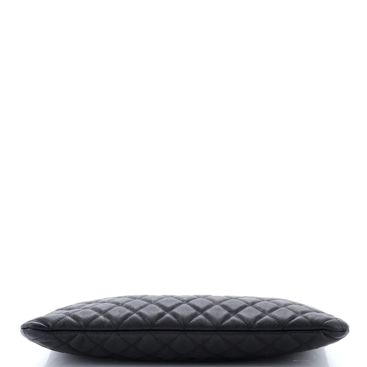 O Case Clutch Quilted Caviar Large - Deep Luxury