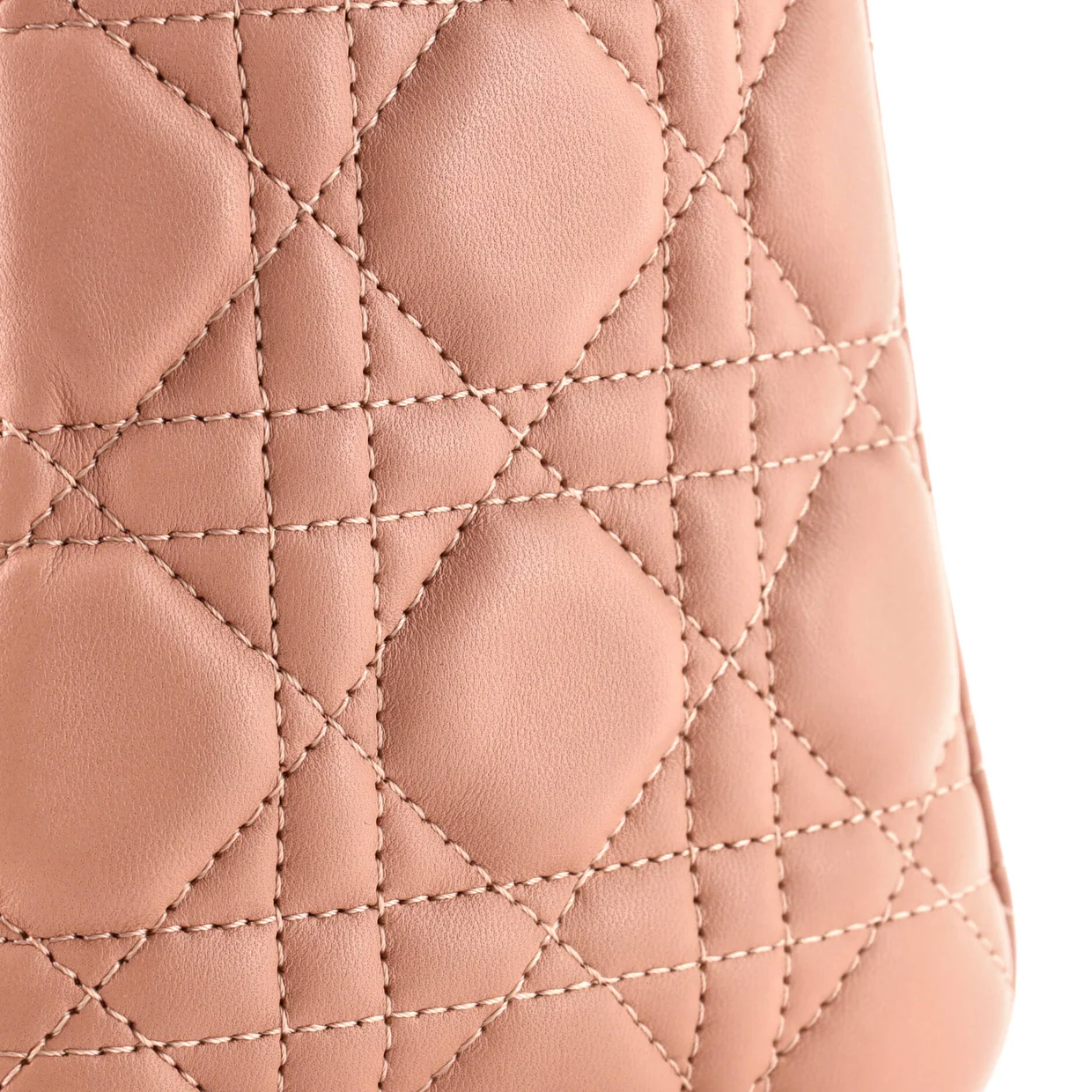 Lady Dior Bag Cannage Quilt Lambskin Medium - Deep Luxury