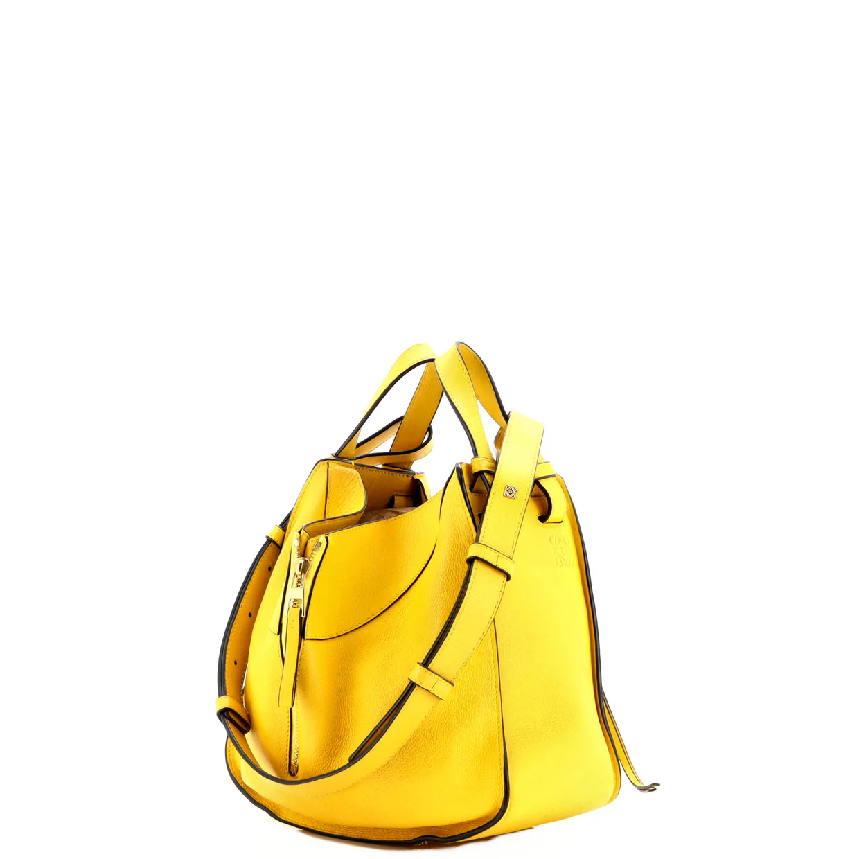 Hammock Bag Leather Small - Deep Luxury