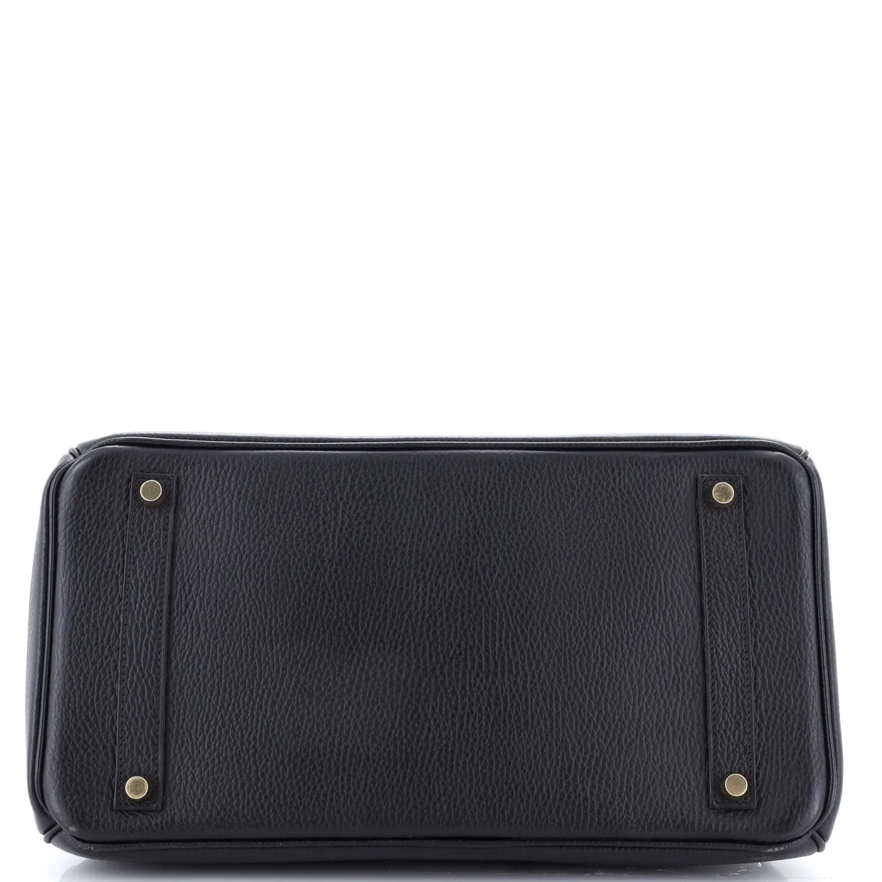 Birkin Handbag Noir Ardennes with Gold Hardware 35 - Deep Luxury