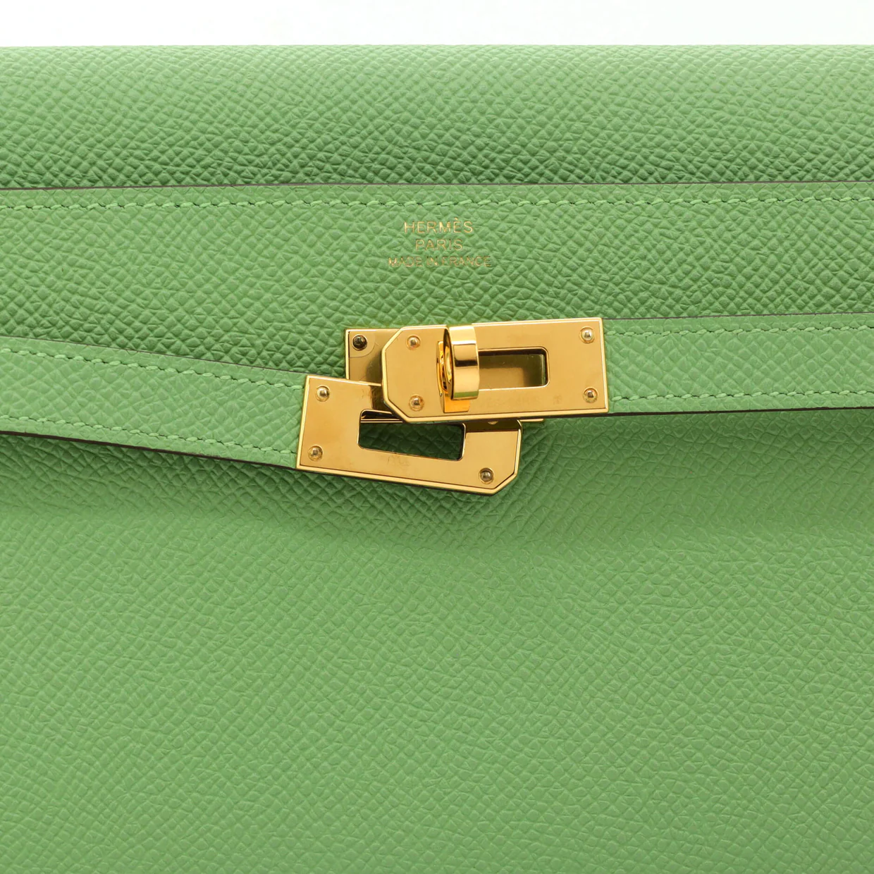 Kelly To Go Wallet Verso Epsom - Deep Luxury