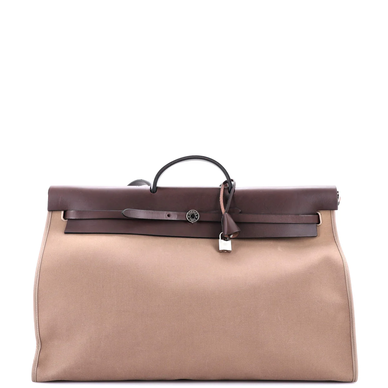 Herbag Zip Leather and Toile 50 - Deep Luxury