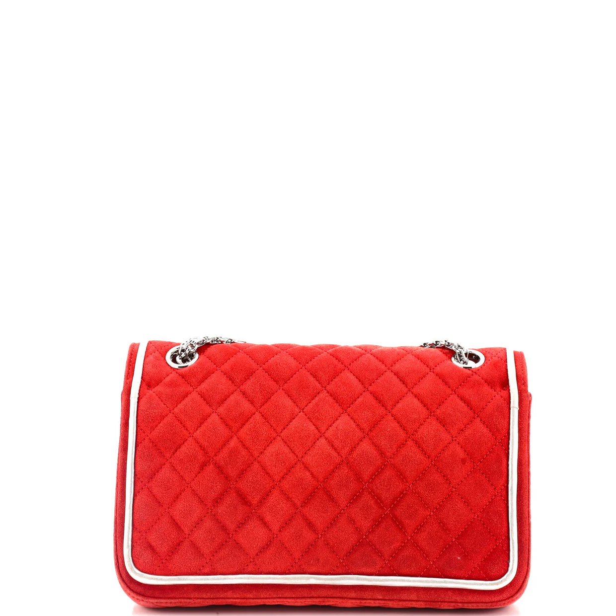 Reissue 2.55 Flap Bag Quilted Suede 225 - Deep Luxury