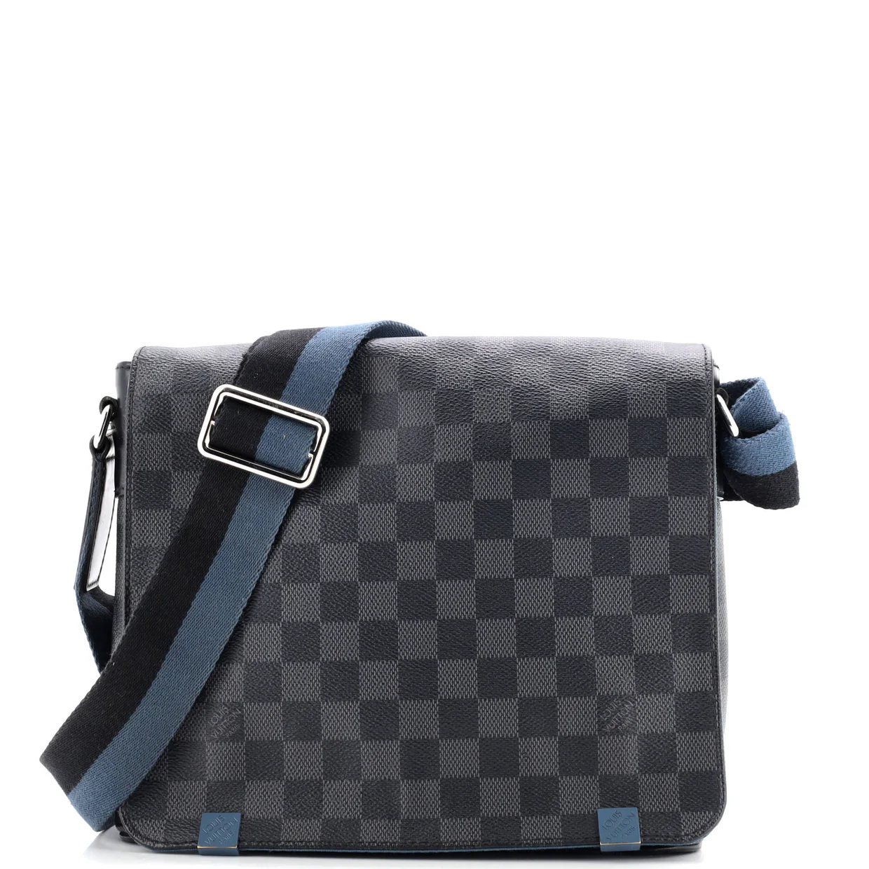 District NM Messenger Bag Damier Graphite PM - Deep Luxury