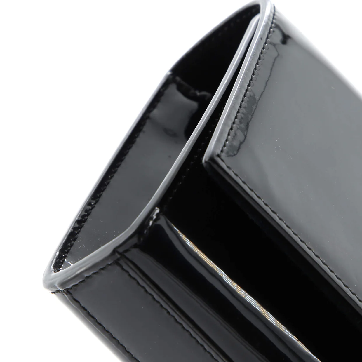 Classic Monogram Tassel Crossbody Bag Patent Small - Deep Luxury