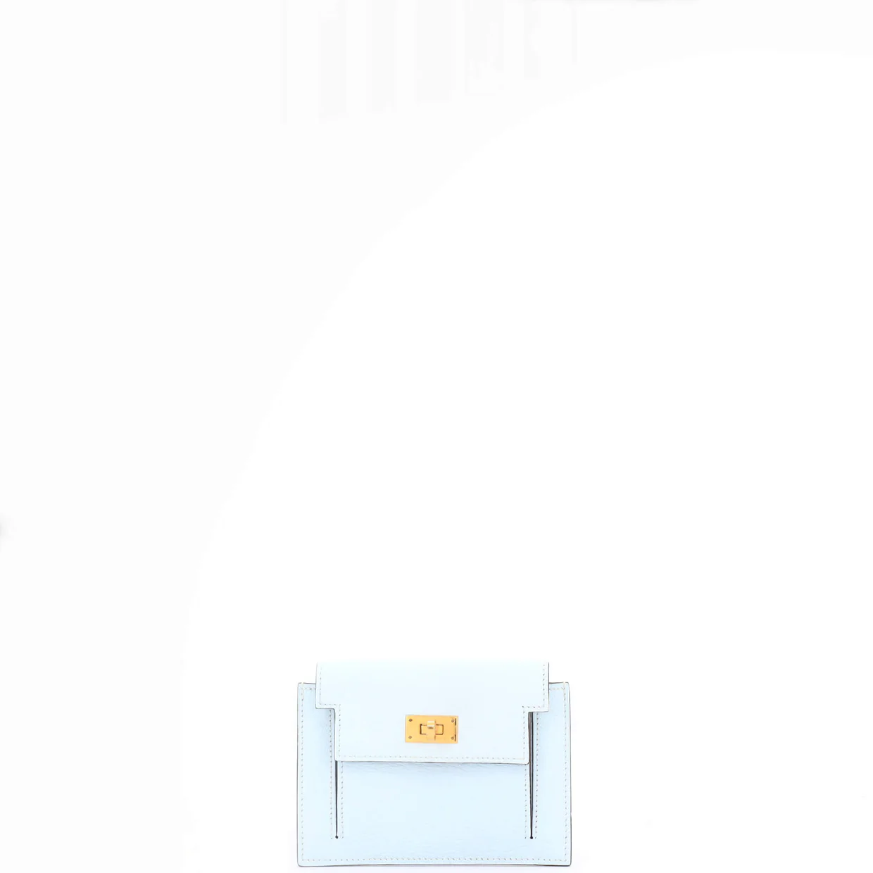 Kelly Pocket Compact Wallet Chevre Mysore - Deep Luxury