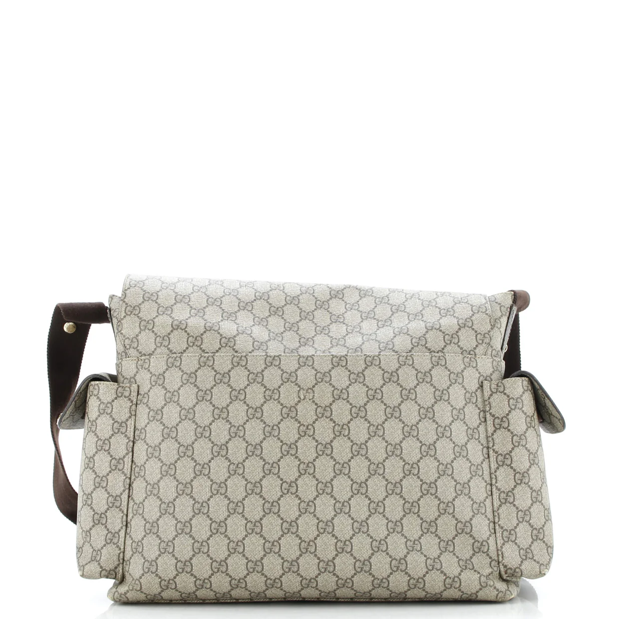 Diaper Bag GG Coated Canvas - Deep Luxury