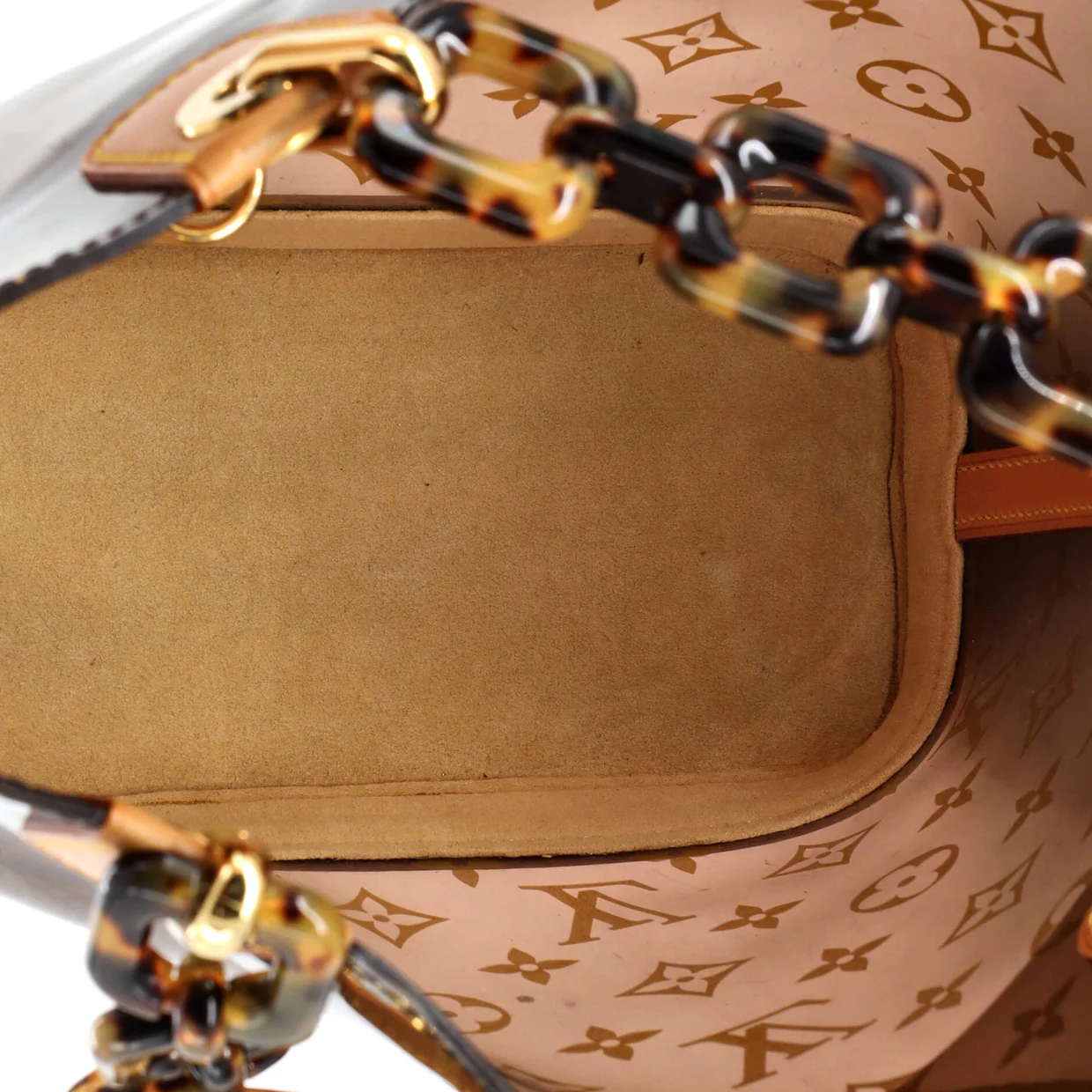 Sac Ambre Handbag Monogram Vinyl PM - Deep Luxury