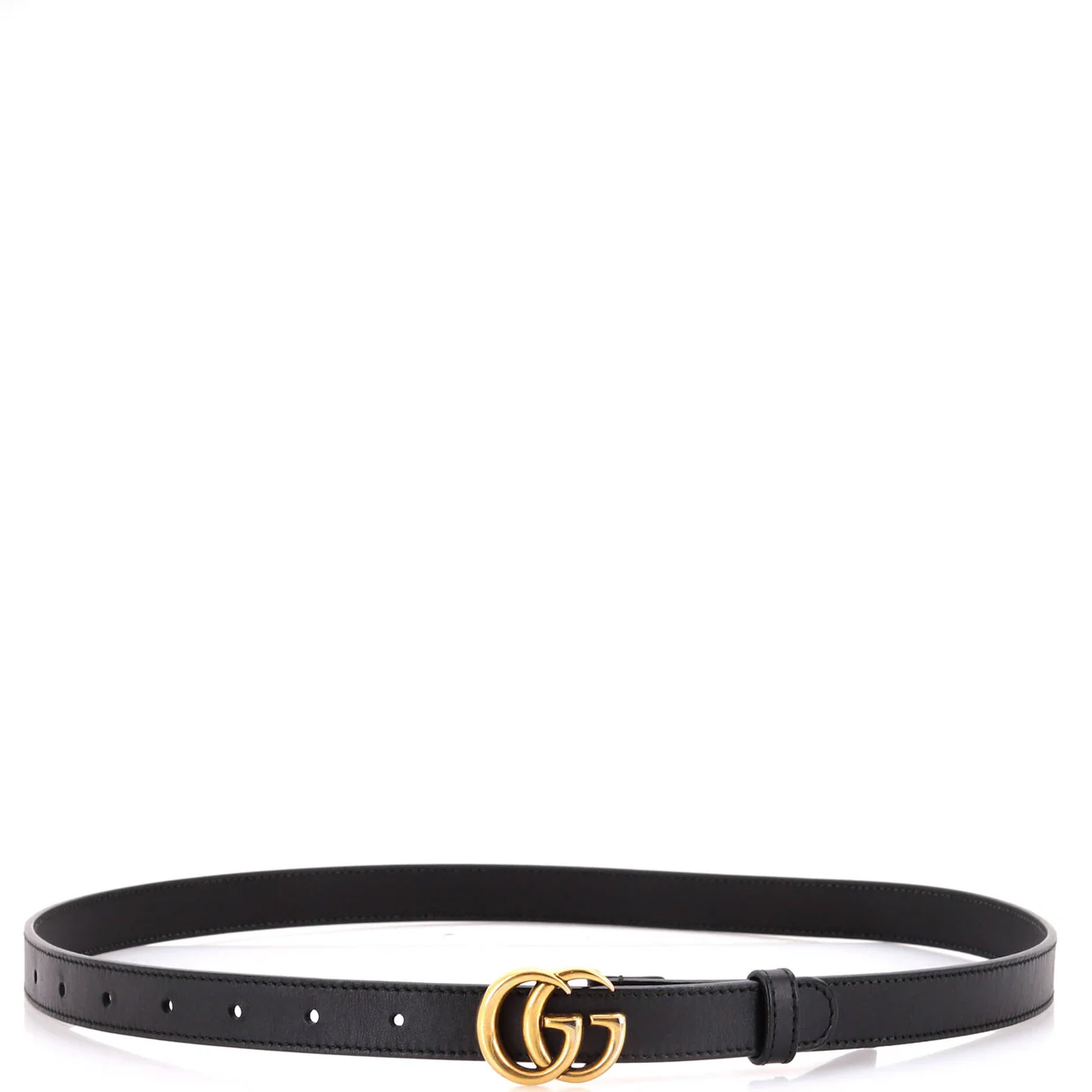 GG Marmont Belt Leather Thin 90 - Deep Luxury