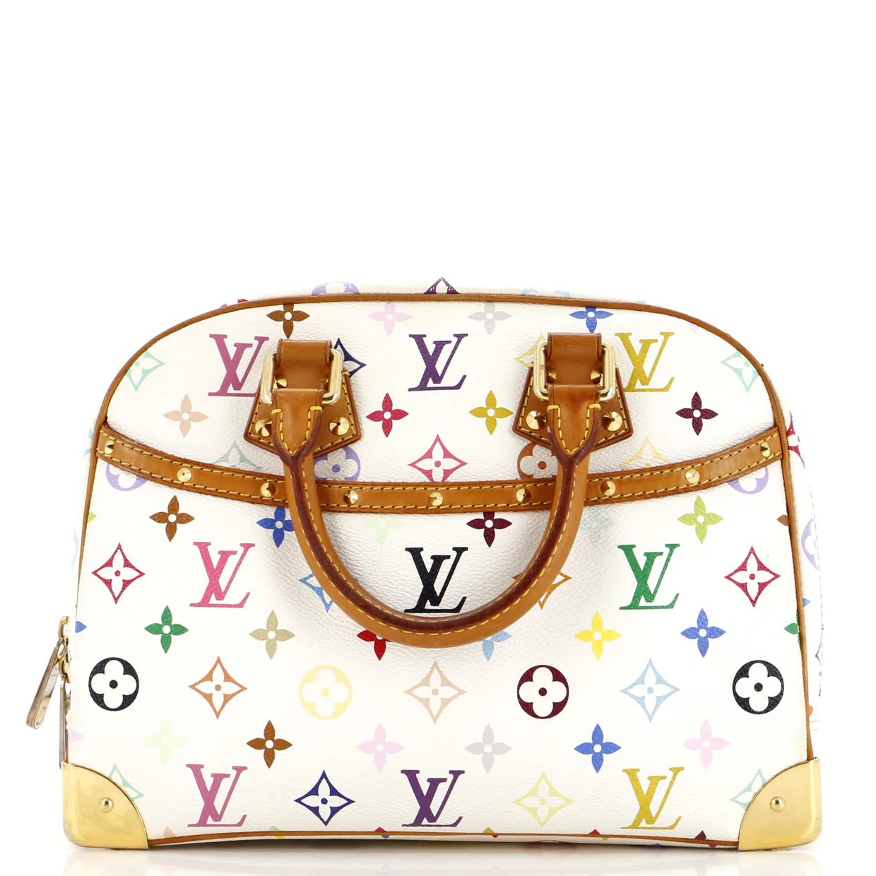 Trouville Handbag Monogram Multicolor - Deep Luxury